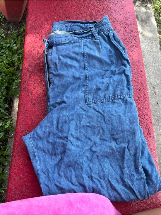 For The Republic Denim - For The Republic Women’s Blue Boyfriend Utility Jeans